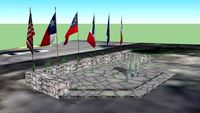 Six Flags Over Texas Display