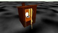 The Old Two-Holer (Outhouse)