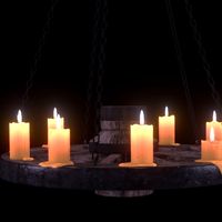 old chandelier alter Kronleuchter 2  orginal by komtraya