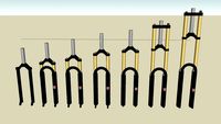 Rock Shox Mountain Bike Forks