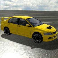 Lancer Evolution 9 Low-Poly