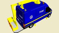 THW Work Ladder Truck