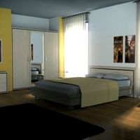 Interior Scene of Bedroom