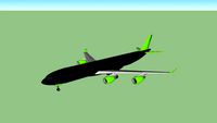 Air Constantine 'We Get You There On Time' A340-500 LongHauler