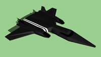 Futuristic jet