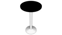 Highboy Table black