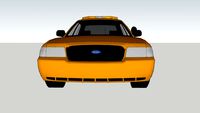 crown vic yellow