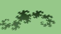 17th Iteration Dragon Curve
