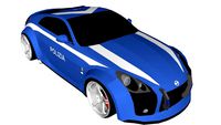 Polizia Stradale Concept Nissan 350z Tuned