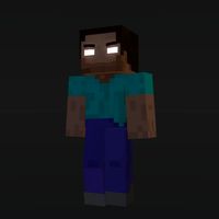 Herobrine Minecraft Rig