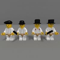 Clockwork Orange Lego style