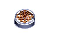 Wedding Sri Yantra ring