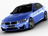 BMW M3 F30 3D Model