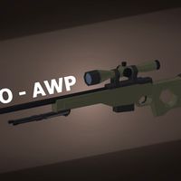 Low Poly CSGO Awp