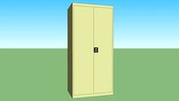 green metal cabinet