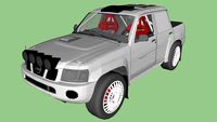 Nissan Patrol Y61 rally car (4 door)