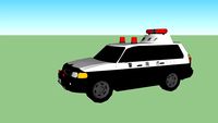 japan mitsubitshi police car