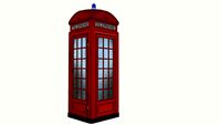 K2 Red Telephone Box TARDIS