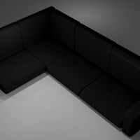 Black Couch (No Legs)