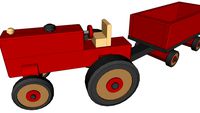 Trator com carreta