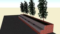 un banc urbain