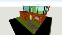Modern wood with basement