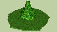 overgrown forest shrine