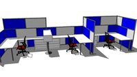 Modern Designer Office Partition Walls