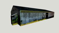 Hulbert Farm Long White Barn