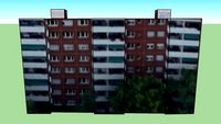 Building in Basel, Schweiz