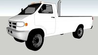 Dodge Van-up Pickup] Truck - Extended