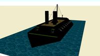 civil war gunboat