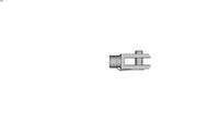 Piston rod clevis