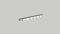 SSG Energy rail with brackets Item No. 201004