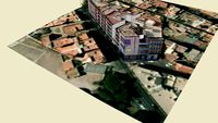 Manzana de edificios en Lorca (Calles Jerónimo Sta. Fe - José Mouliaá)