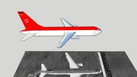 D Flugzeug
