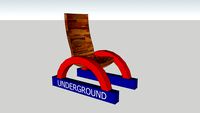 London Underground Chair