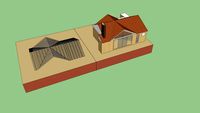 CASA TESOURA DO TELHADO CALHAS E RUFOS