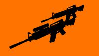 M4 Assault RIFLE With Scope and M4 RIFLE