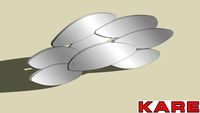 74898 Mirror Leafs 150x46 (Spiegel Leafs 150x46)