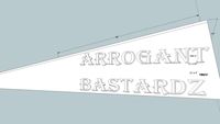 Cornhole Board 1- Arrogant Bastardz