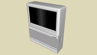 Television (low polygon)