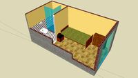 da garage a cameretta con bagno