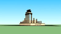 Tempel in Xanten