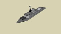 Destroyer Ship