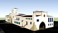 Santa Barbara Courthouse - West
