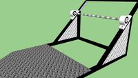 wakeboard winch pillow blocks and axle