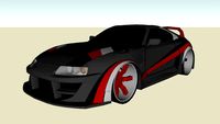 Tuned Toyota Supra RZ