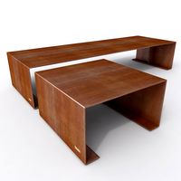 Outdoor Bench and Stool- Escofet MORELLA