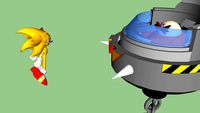 Super Sonic VS Dr. Robotnik